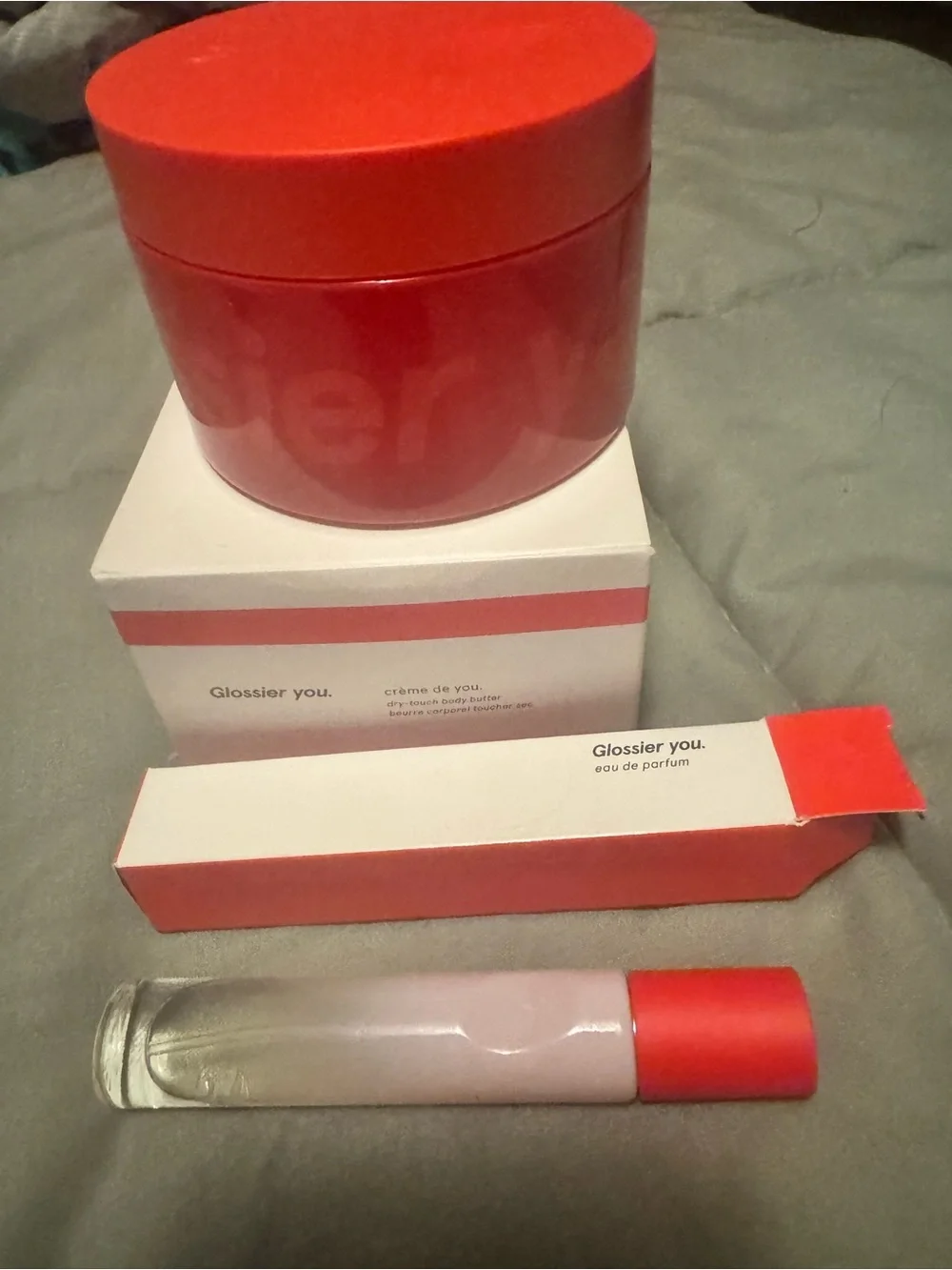 “Glossier You” body butter - body set. Glossier you